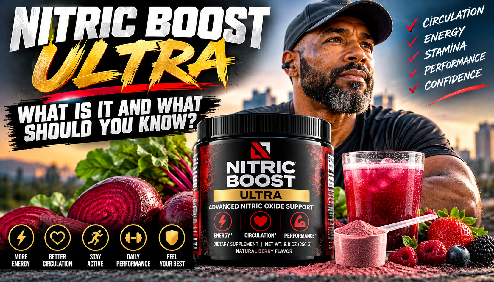 Nitric Boost Ultra: What Is It and What Should You Know?